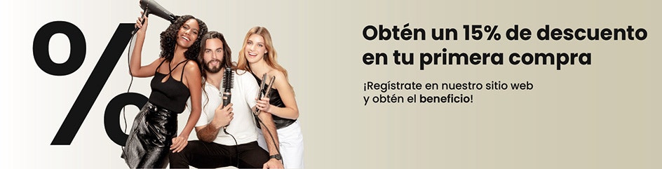 Obtén un 15% de descuento en tu primera compra. ¡Regístrate en nuestro sitio web y obtén el beneficio!