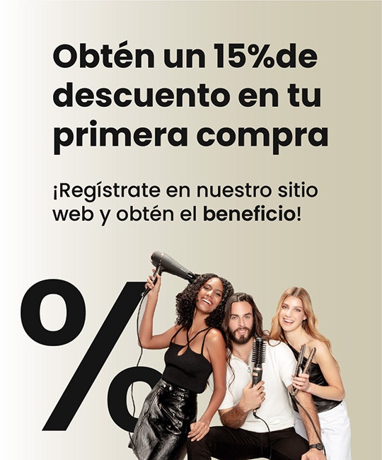 Obtén un 15% de descuento en tu primera compra. ¡Regístrate en nuestro sitio web y obtén el beneficio!